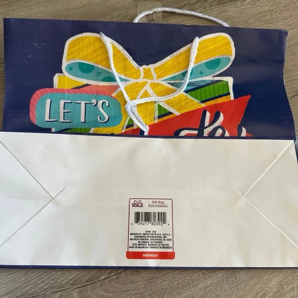 Colorful Celebration Gift Bag